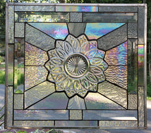 Load image into Gallery viewer, Vintage Art Deco Petal Plate Window